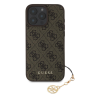 Guess 4G Charm iPhone 16 Pro Max Brown tok (GUHCP16XGF4GCW)