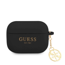 Guess 4G Charms Apple Apple Airpods Pro szilikon tok fekete (GUAPLSC4EK) tok és táska