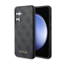 Guess 4G Metal Gold Logo Samsung Galaxy A55 hátlap tok, fekete, GUOHCSA55G4GFGR (GUOHCSA55G4GFGR) tok és táska