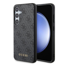 Guess 4G Metal Gold Logo tok Samsung Galaxy S24 - fekete tok és táska