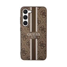 Guess 4G Printed Stripe Samsung Galaxy S23 Tok - Barna/Mintás tok és táska