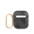 Guess 4G Script PC/PU Apple AirPods 1/2 hátlap tok, fekete