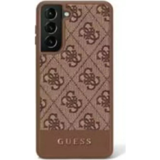 Guess 4G Stripe Samsung Galaxy S23+ szilikon tok, barna (GUHCS23MG4GLBR) tok és táska