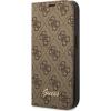 Guess 4G Vintage Gold Apple iPhone 14 flip tok, barna (GUE2193)