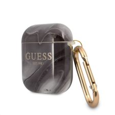 Guess Apple Airpods 1/2 GUESS GUA2UNMK TPU Tartó - Fekete tok és táska