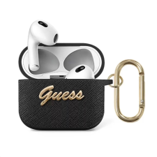 Guess Apple Airpods 3 fekete tok (GUA3SASMK) (GUA3SASMK) - Fülhallgató tok fülhallgató, fejhallgató tok