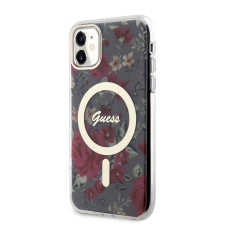 Guess Apple iPhone 11 GUESS GUHMN61HCFWSA MagSafe Hátlap - Khaki tok tok és táska