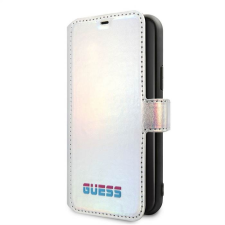 Guess Apple iPhone 11 Pro Max GUESS GUFLBK65SBLD Könyvtok - Ezüst tok és táska