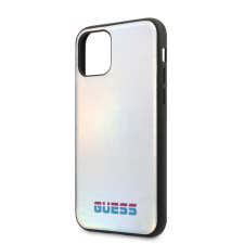 Guess Apple iPhone 11 Pro Max Tok - Ezüst színváltó tok és táska