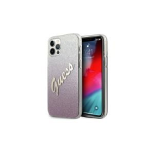 Guess Apple iPhone 12 / 12 Pro készülékhez tok rózsaszín (GUHCP12MPCUGLSPI) (GUHCP12MPCUGLSPI) - Telefontok tok és táska
