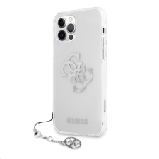 Guess Apple iPhone 12 Pro Max átlátszó tok (GUHCP12LKS4GSI) (GUHCP12LKS4GSI) - Telefontok tok és táska