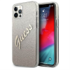 Guess Apple iPhone 12 Pro Max GUESS GUHCP12LPCUGLSGO Hátlap - Arany
