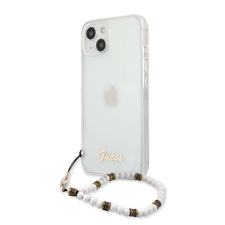 Guess Apple iPhone 13 Mini GUESS GUHCP13SKPSW TPU Hátlap - Átlátszó tok és táska