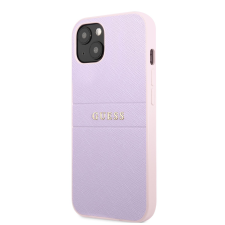 Guess Apple iPhone 13 Mini GUESS GUHCP13SPSASBPU Hátlap - Lila tok és táska