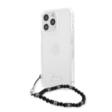 Guess Apple iPhone 13 Pro GUESS GUHCP13LKPSBK TPU Hátlap - Átlátszó tok és táska