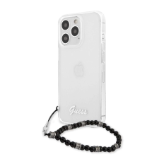 Guess Apple iPhone 13 Pro GUESS GUHCP13LKPSBK TPU Hátlap - Átlátszó tok és táska