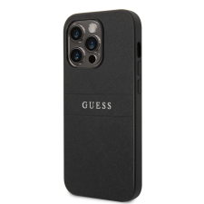 Guess Apple iPhone 14 Pro GUESS GUHCP14LPSASBBK Hátlap - Fekete tok és táska