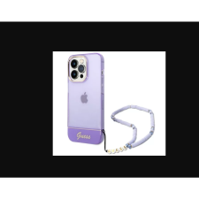 Guess Apple iPhone 14 Pro Hátlapvédő Tok - Lila (GUHCP14LHGCOHU) mobiltelefon kellék