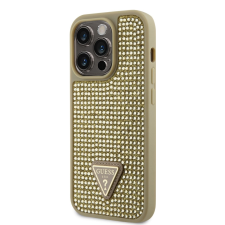 Guess Apple iPhone 14 Pro Max GUESS GUHCP14XHDGTPD Hátlap - Arany tok és táska