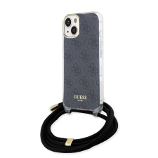 Guess Apple iPhone 15 GUESS GUHCP15SSHC4SEK IML Hátlap - Fekete tok és táska