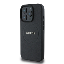 Guess Apple iPhone 16 Pro GUESS GUHMP16LPGHSMMK MagSafe Hátlap - Fekete tok és táska