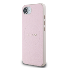 Guess Apple iPhone 16e GUESS GUHMPSE4PGHSMMP MagSafe Hátlap - Rózsaszín tok és táska