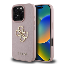 Guess Apple iPhone SE 4 tok, Guess PU Grained 4G Metal Logo - pink tok és táska