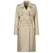 Guess Ballonkabátok JENNY PU DETAILS TRENCH Bézs EU L női dzseki, kabát