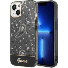 Guess Bandana Paisley Apple iPhone 14 Plus hátlap tok, fekete (GUHCP14MHGBNHK) tok és táska