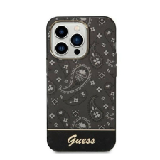 Guess Bandana Paisley Apple iPhone 14 Pro hátlap tok, fekete tok és táska