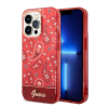 Guess Bandana Paisley Apple iPhone 14 Pro Max hátlap tok, piros
