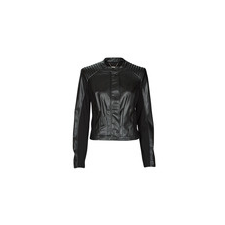 Guess Bőrkabátok  NEW FLIAMMETTA Fekete EU XL női dzseki, kabát