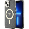 Guess CG MOBILE GUESS 4G GLITTER GOLD MAGSAFE szilikon telefonvédő (műanyag hátlap, csillámporos) FEKETE Apple iPhone 14 Plus (GUHMP14MHCMCGK) (GUHMP14MHCMCGK)