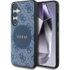 Guess CG MOBILE GUESS 4G ROUND PATCH CLASSIC LOGO szilikon telefonvédő (ütésállóság, textil hátlap, MagSafe) VILÁGOSKÉK Samsung Galaxy S25 (SM-S931) (GUHMS25SP4PGRSGB) (GUHMS25SP4PGRSGB)