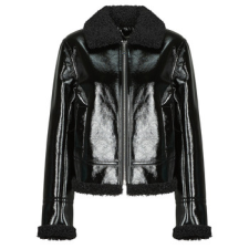 Guess Dzsekik LS ANDREA FAUX SHEARLING JKT Fekete EU M női dzseki, kabát