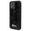 Guess Eredeti előlap GUESS GUHCP12MPSFDGSK iPhone 12/12 Pro (Sequin Script Metal / fekete) tok