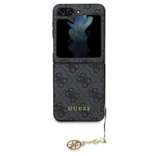 Guess Eredeti előlap GUESS GUHCZF5GF4GGR Samsung Flip 5 (4G Charm / szürke) tok tok és táska
