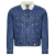Guess Farmerkabátok SHERPA REG TRUCKER Kék EU L