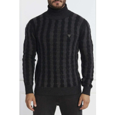 Guess Férfi pulóver Guess M3BR26 S INTL Fekete | Sötétszürke férfi pulóver, kardigán