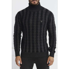 Guess Férfi pulóver Guess M3BR26 XL INTL Fekete | Sötétszürke