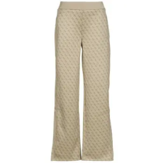 Guess Futónadrágok / Melegítők MAYA 4G WIDE LEG Bézs EU M