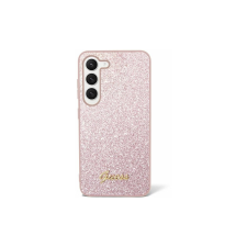 Guess Glitter Script 4G Samsung Galaxy S24 Ultra Tok - Rózsaszín (GUHCS24LHGGSHP) tok és táska