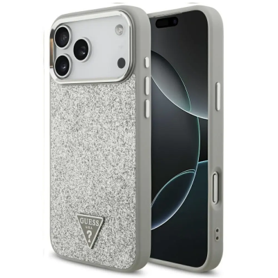 Guess GUHCP13LHSLEOP - Custodia rigida per iPhone 13 Pro / 13 6,1, colore: Rosa