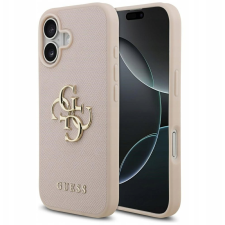 Guess Grained 4G Metal Logo tok Apple iPhone 17 rózsaszín (GUHCP17SPGT4MBP) tok és táska