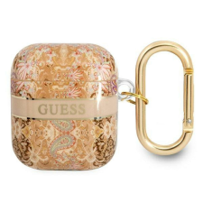 Guess GUA2HHFLD AirPods borító arany/arany Paisley Strap Collection fülhallgató, fejhallgató tok