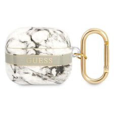 Guess GUA3HCHMAG AirPods 3 szürke Marble Strap Collection tok tok és táska