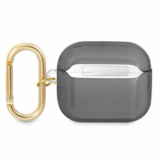 Guess GUA3HHTSK Strap Collection tok AirPods 3 - fekete fülhallgató, fejhallgató tok