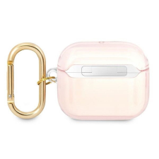 Guess GUA3HHTSP Strap Collection tok AirPods 3 - rózsaszín fülhallgató, fejhallgató tok