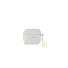 Guess GUA3LSC4EG AirPods 3 cover szary/grey Silicone Charm 4G Collection tok és táska