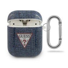 Guess GUACA2TPUJULDB AirPods terjed sötétkék farmernadrág Kollekció védőtok fülhallgató, fejhallgató tok